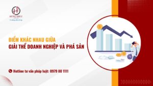 Điểm khác nhau giữa giải thể doanh nghiệp và phá sản