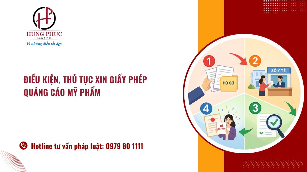 Điều kiện, thủ tục xin giấy phép quảng cáo mỹ phẩm