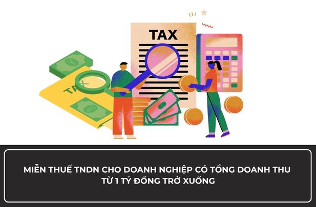 Doanh Nghiệp Có Doanh Thu Từ 1 Tỷ Trở Xuống được Miễn Thuế Tndn Từ 2026
